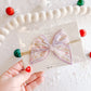 Happy Birthday Small Bow on Nylon Headband