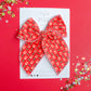 Red KC Football Oversized Bow