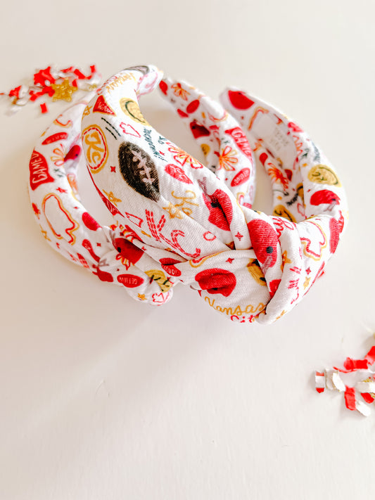 Kansas City Patches Knotted Headband