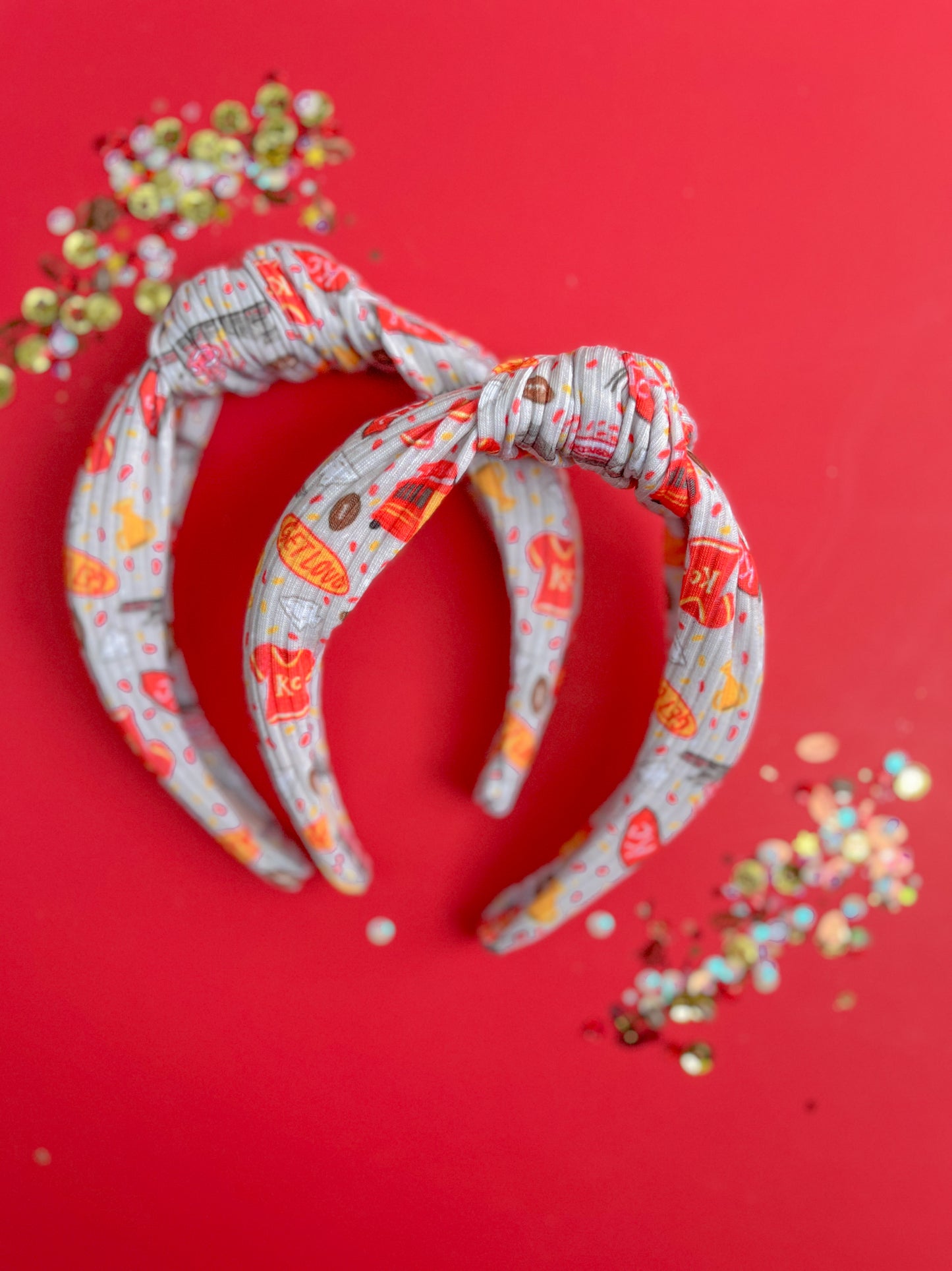 Gray KC Parade Get Loud Knotted Headband for girls & women