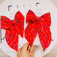 Red Taylor Version Oversized Bow