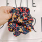 Black Red Gold Bows Oversized Scrunchy R2S