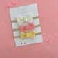 Sunshine Mini Knot Bow Bundle on Baby Nylon Headbands