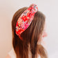 Pink In My Chiefs Era Taylor Swift Knotted Headband for Girls & Women