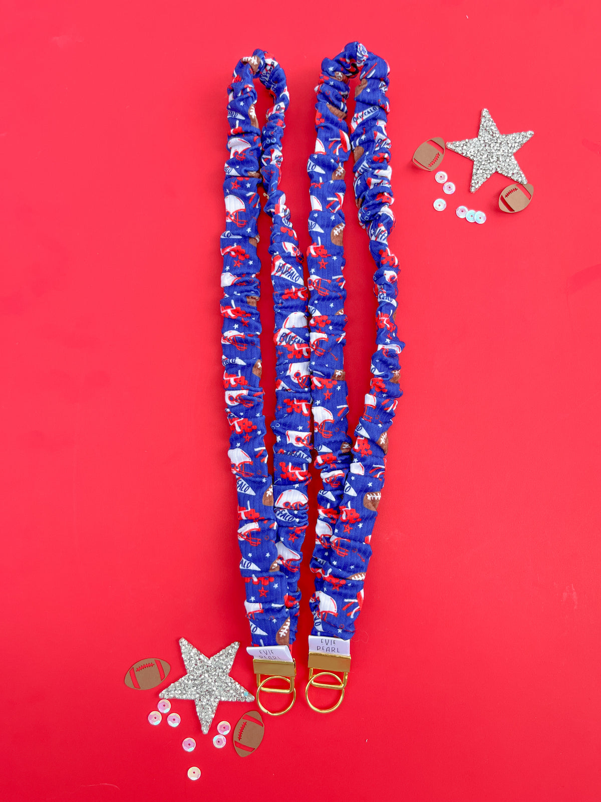 Buffalo Bills Hair Accessories | Bows, Scrunchies & Headbands
