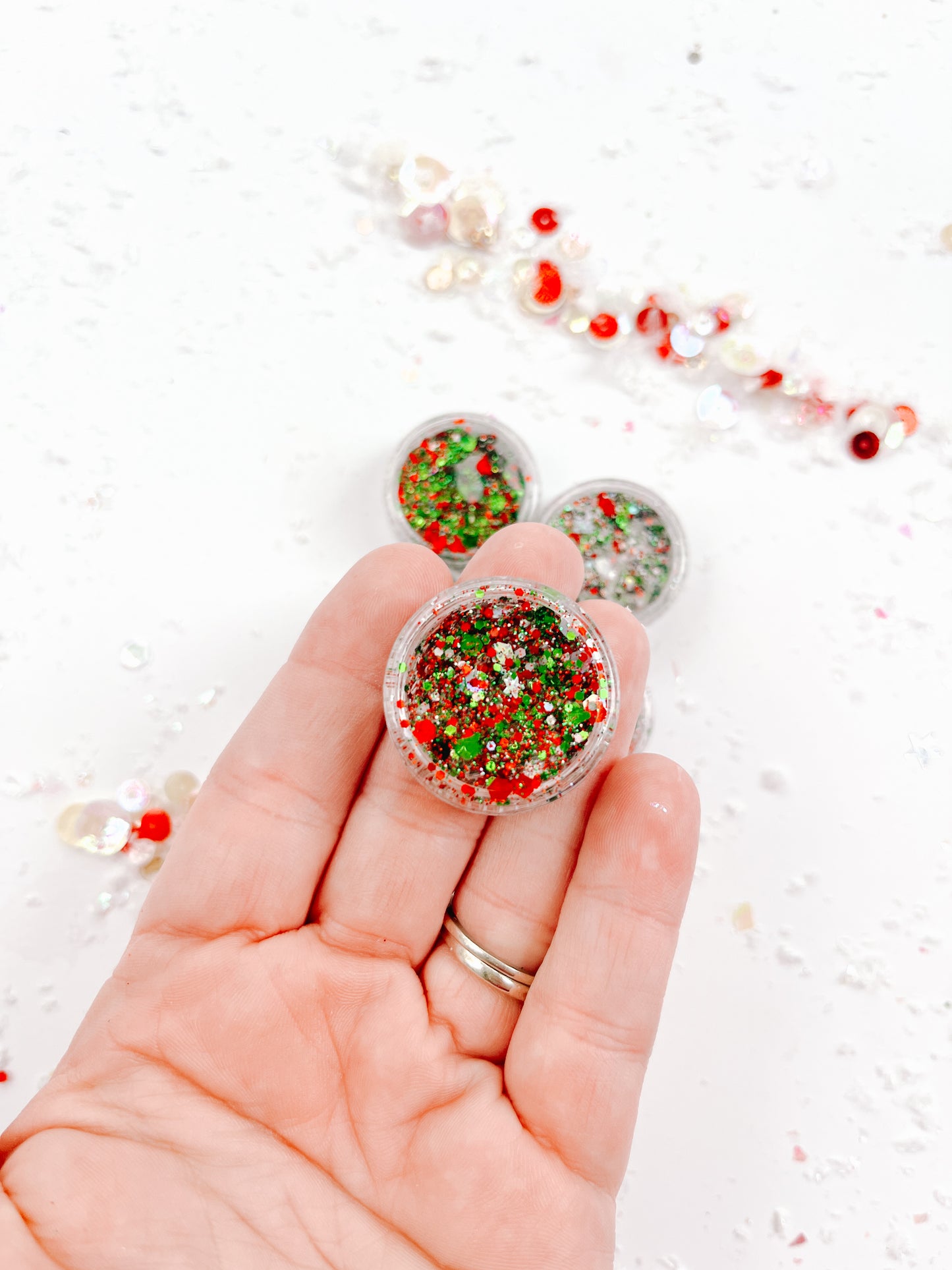 Holiday Sparkle Hair Glitter Gel