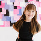 Black|Orange|Purple|Lilac Stripes Knotted Headband for Girls & Women