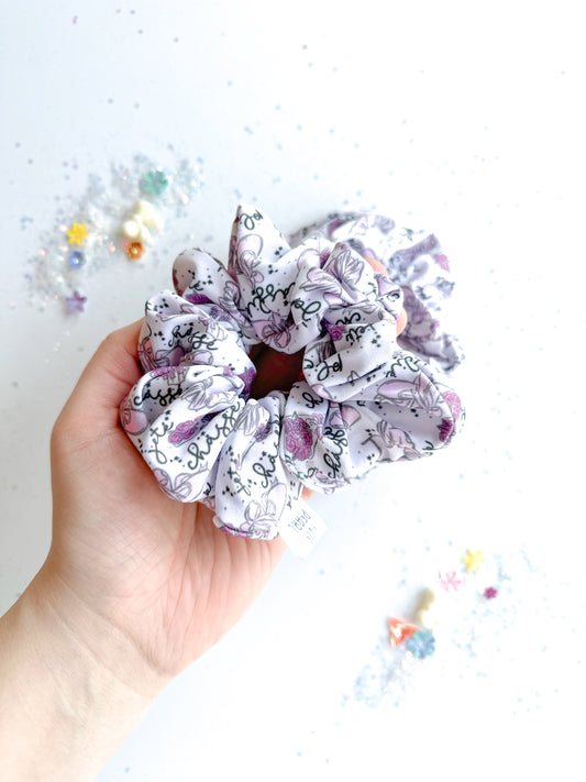 Purple Dance Regular Scrunchy
