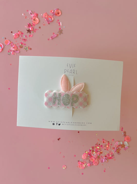 Hop Bunny Ears Snap Clip