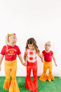 Red & Gold Party Sequin Star Clip Set