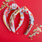 KC Quilt Patchwork Knotted Headband for girls & women