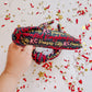 Black Kansas City KC Red Kingdom Cursive Knotted Headband