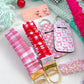 Holiday Scrunchy Keychain