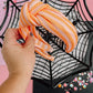Orange Pink Stripes Knotted Headband for Girls & Women