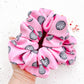 Pink Disco Oversized Scrunchy