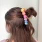 Rainbow Star Large Claw Clip