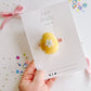 Yellow Daisy Egg clip