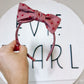 Red Star bow headband