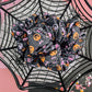 Black|Pumpkin Bow Buckets Oversized Scrunchie