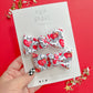 Kansas City Mahomes 15 Knot Bow Pigtail Set