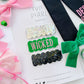 Wicked Glitter Sparkle Snap Clip Set