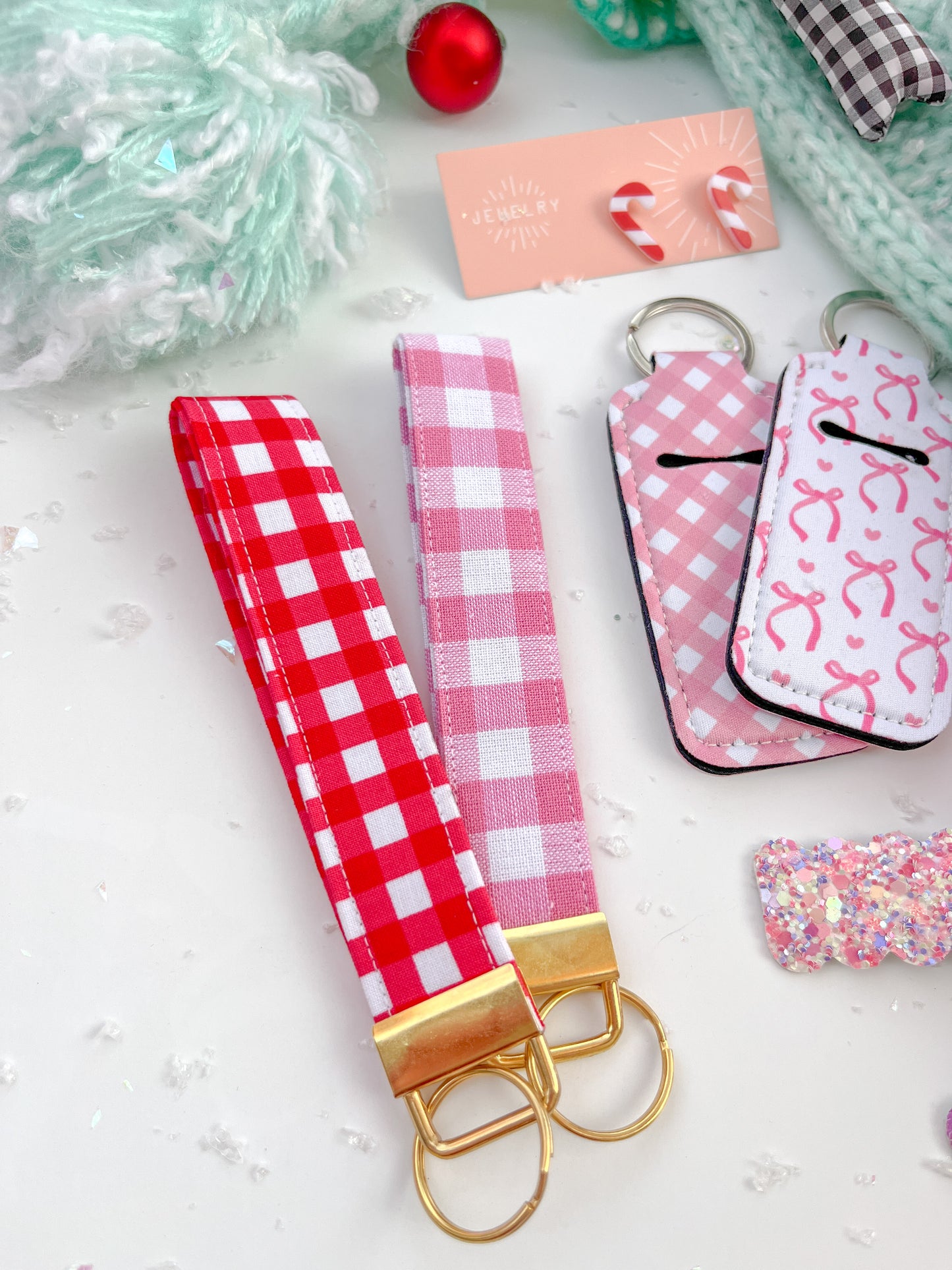 Holiday Flat Keychain