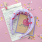 Daisy Pencil Apple Checkered Knotted Headband