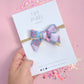 Small Quilt Pinwheel On Nylon Headband