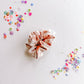 Light Pink Velvet Girl’s Scrunchy