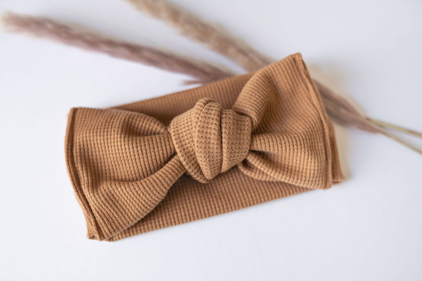 Neutral Baby Bow Turban