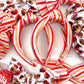 Red & Gold Stripes Knotted Headband