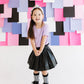 Black|Orange|Purple|Lilac Stripes Knotted Headband for Girls & Women