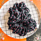 Black|Pink Candy Corn Oversized Scrunchie