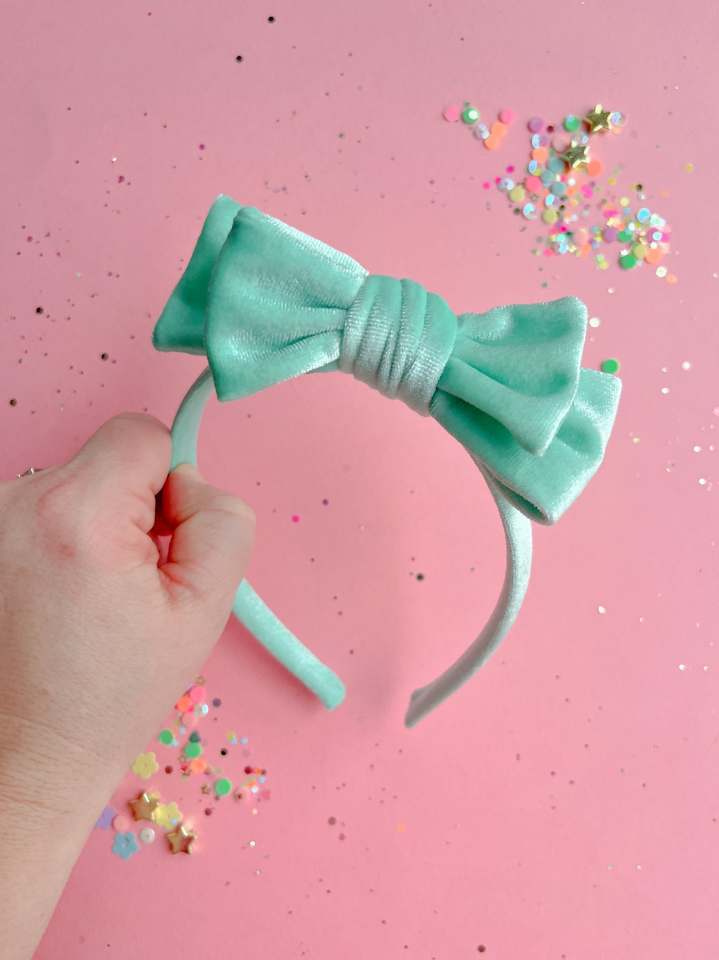 Mint Velvet Bow Headband