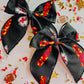 Black Chiefs KC Oversized Bow