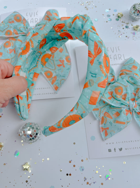 Showgirl Era Knotted Headband for Girls & Women