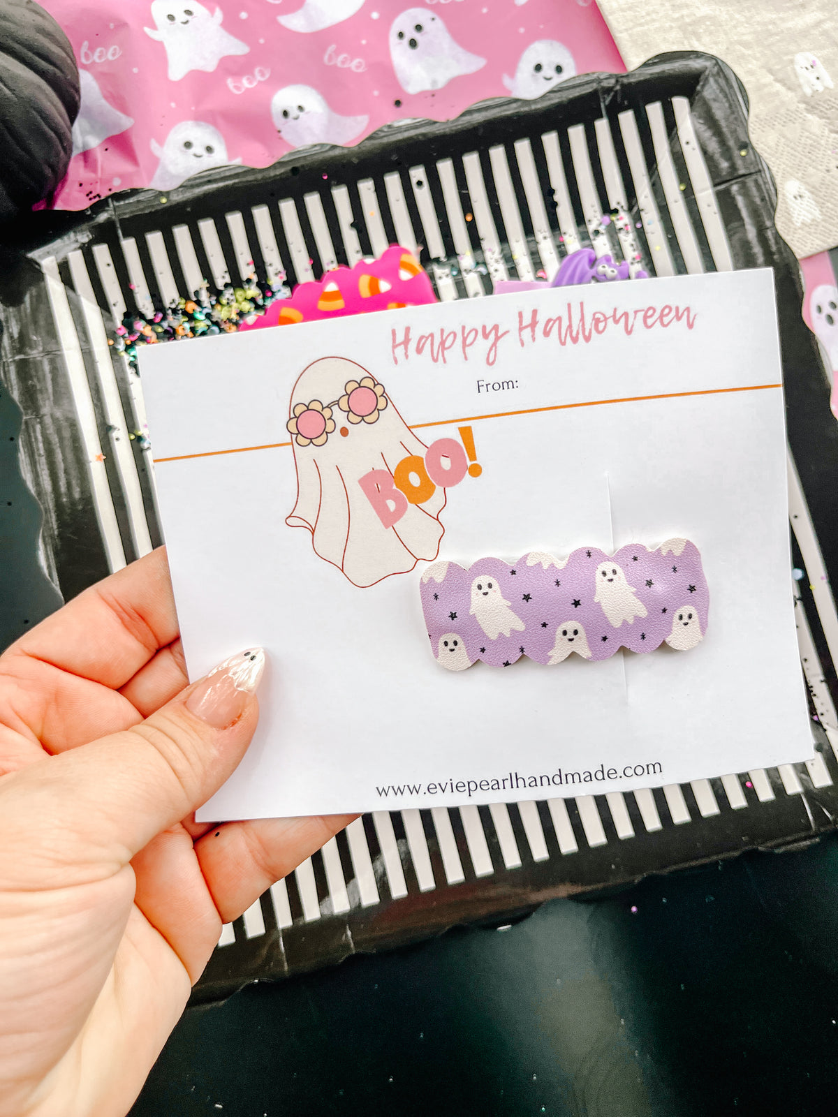 Spooky Cute Halloween Hair Clip