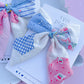 Heirloom Patchwork Quilted Medium Sailor Bow for Girls & Women