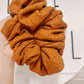 Pumpkin Sweater Oversized Scrunchy