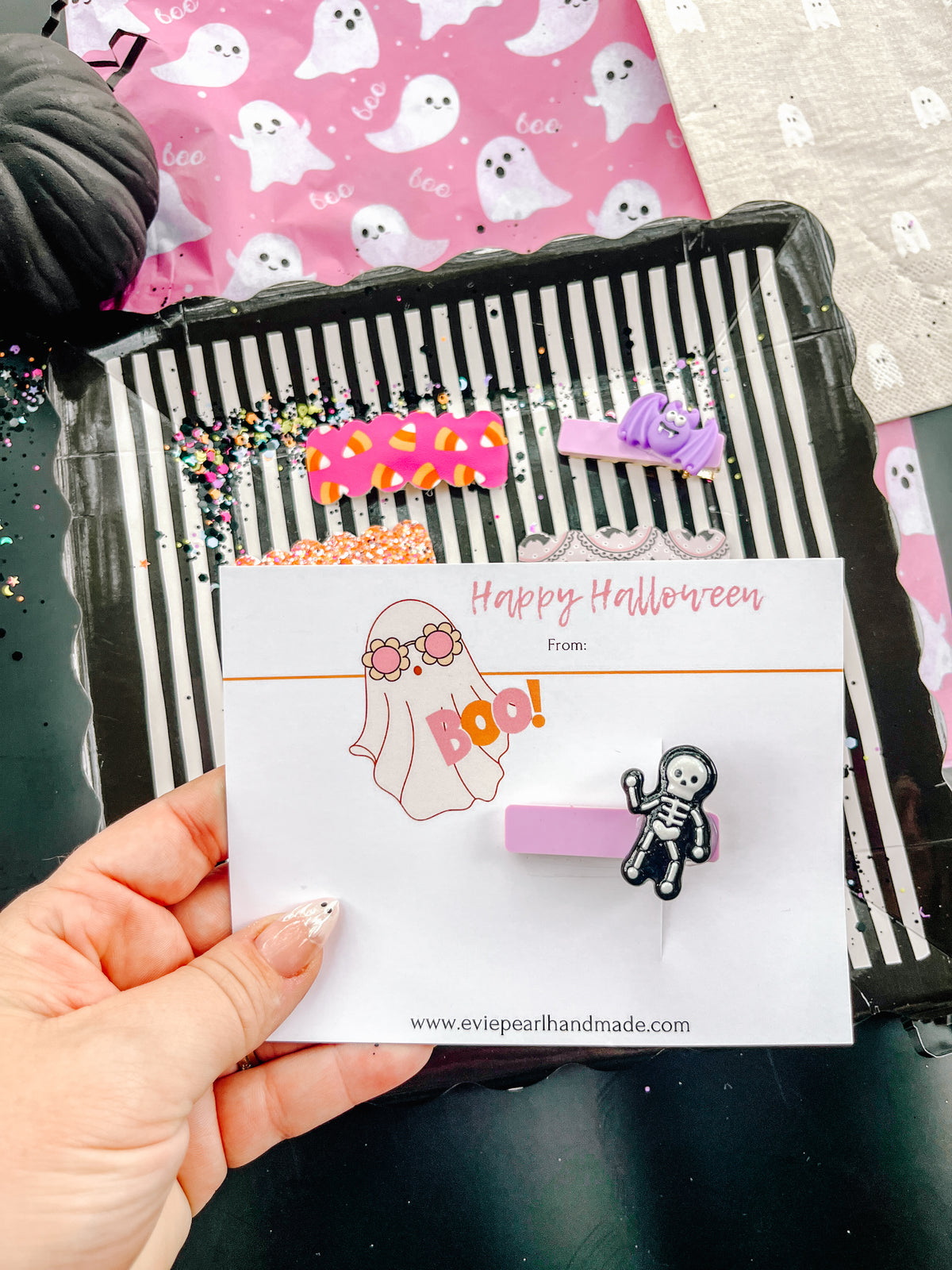 Spooky Cute Halloween Hair Clip