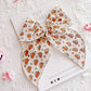 Pumpkin Pie Oversized Bow