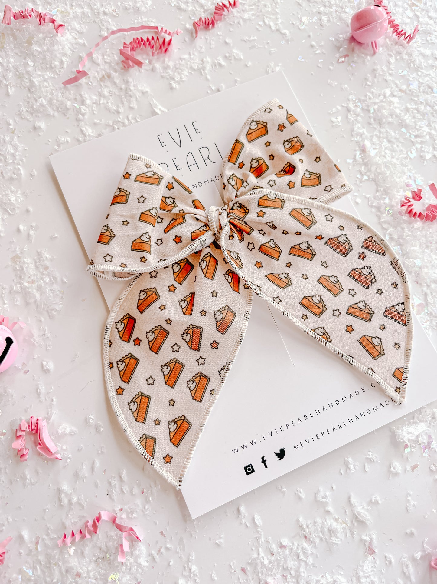 Pumpkin Pie Oversized Bow