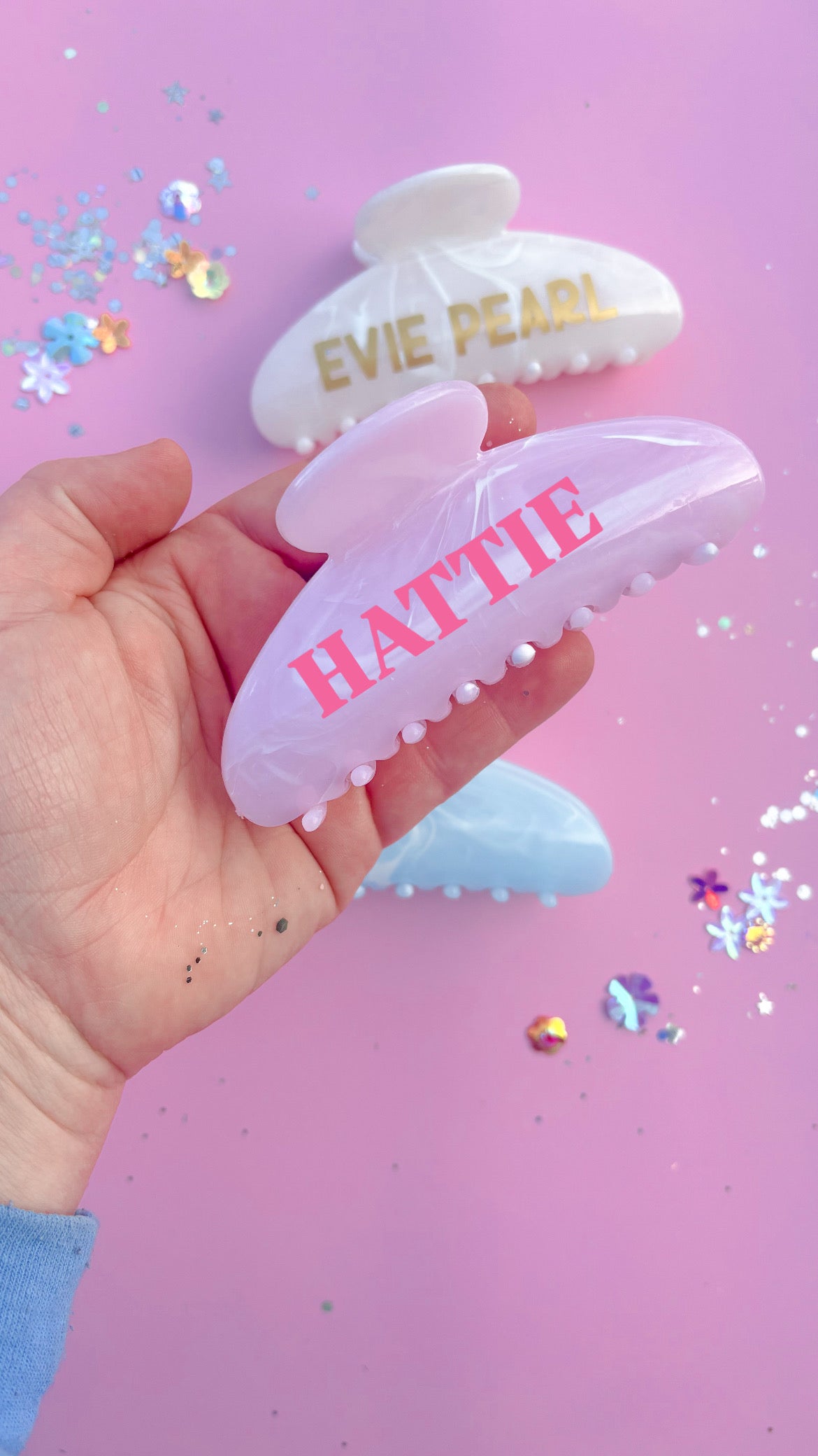Personalized Claw Clip