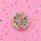 Multicolored Shapes Hair Glitter