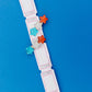 Red White Blue Star Pigtail Set