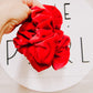 Red Velvet Oversized Scrunchie