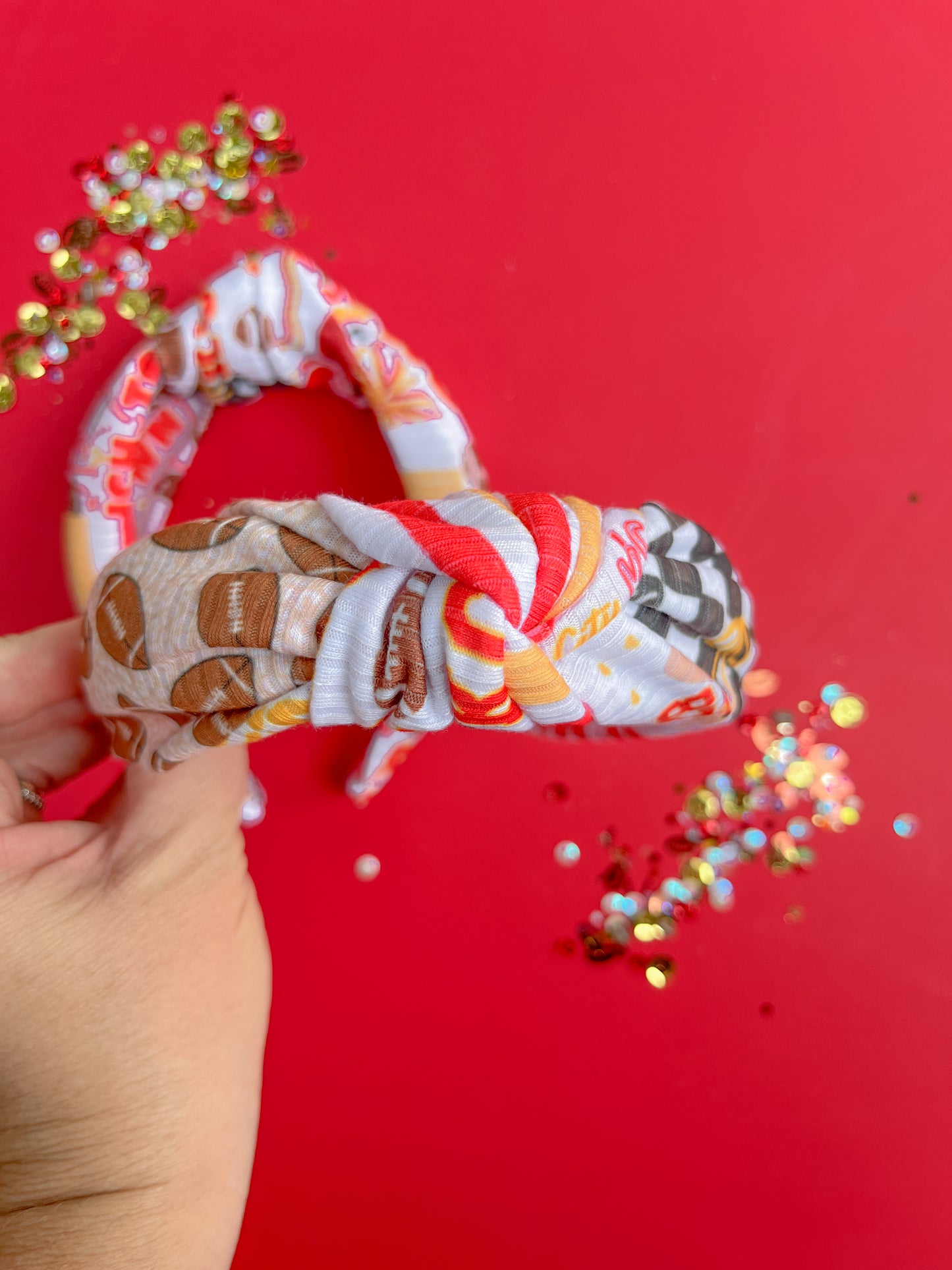 KC Quilt Patchwork Knotted Headband for girls & women