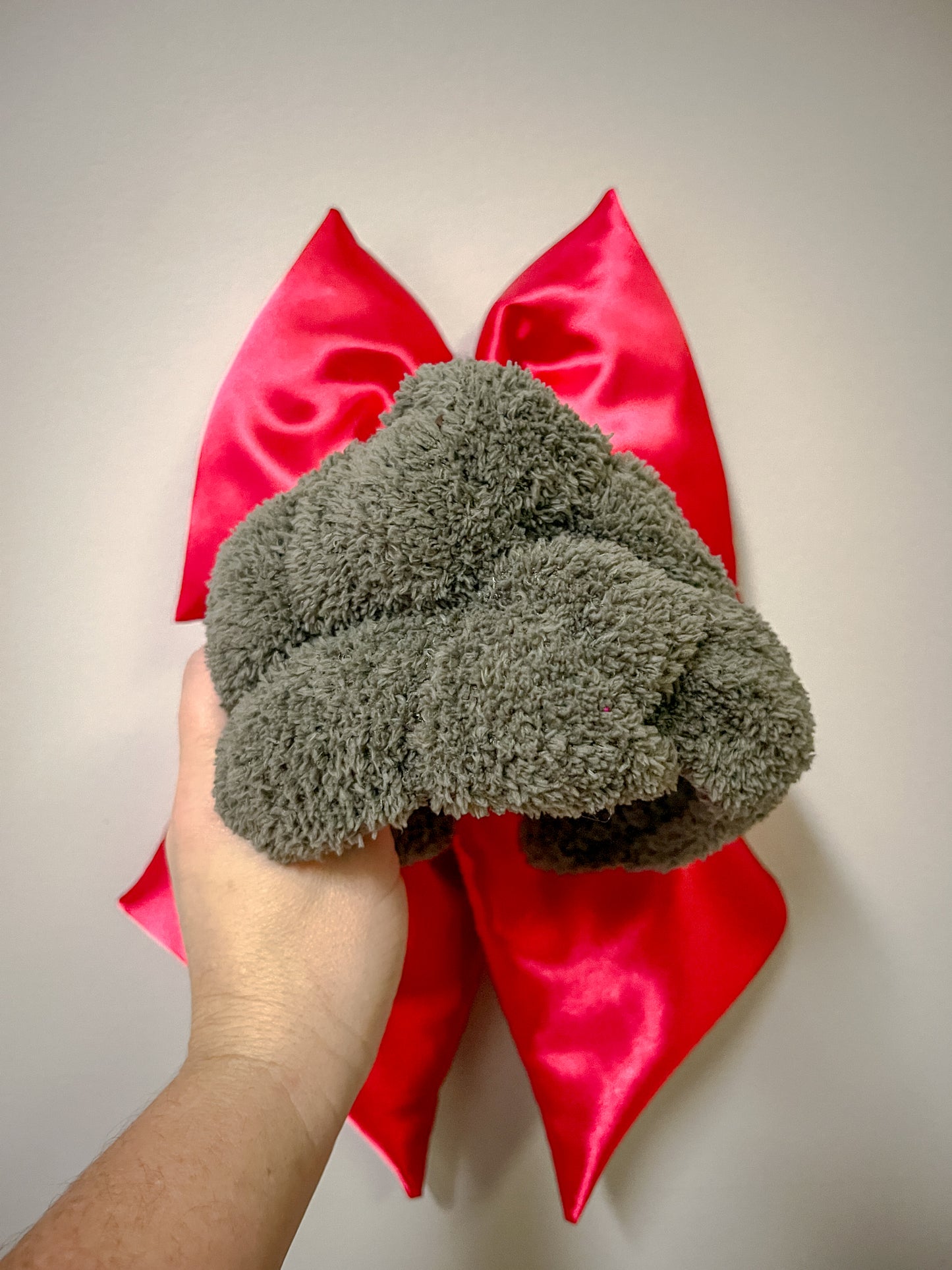 Olive Sherpa Knotted Headband for Girls & Women