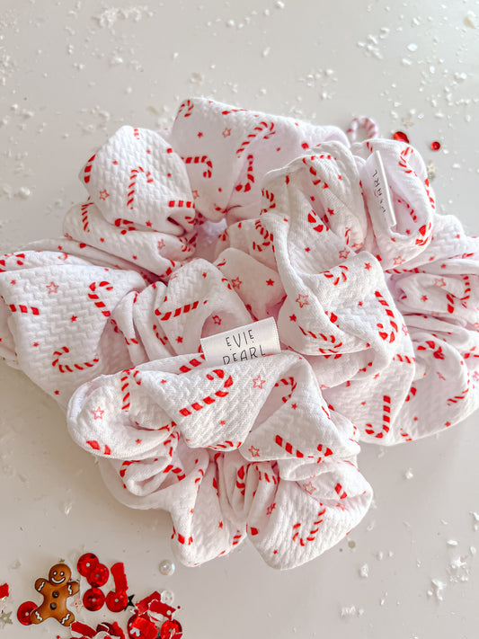 Candy Cane Scrunchy
