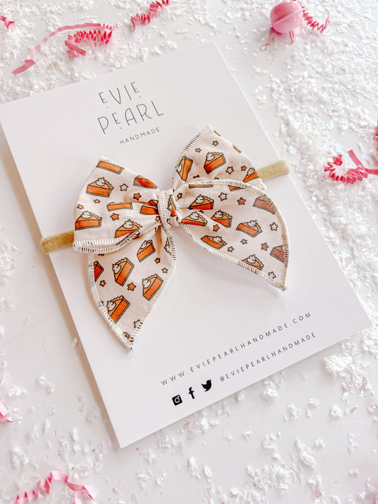 Pumpkin Pie Small Bow